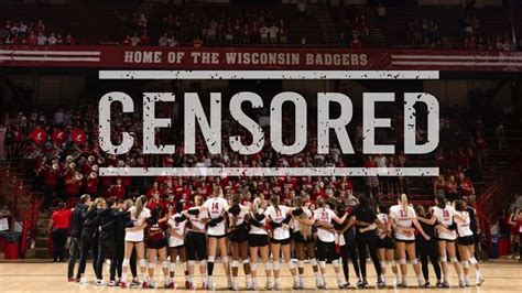 badger volleyball leak